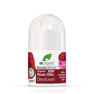Dr organic rose otto deodorant 50ml, , medium