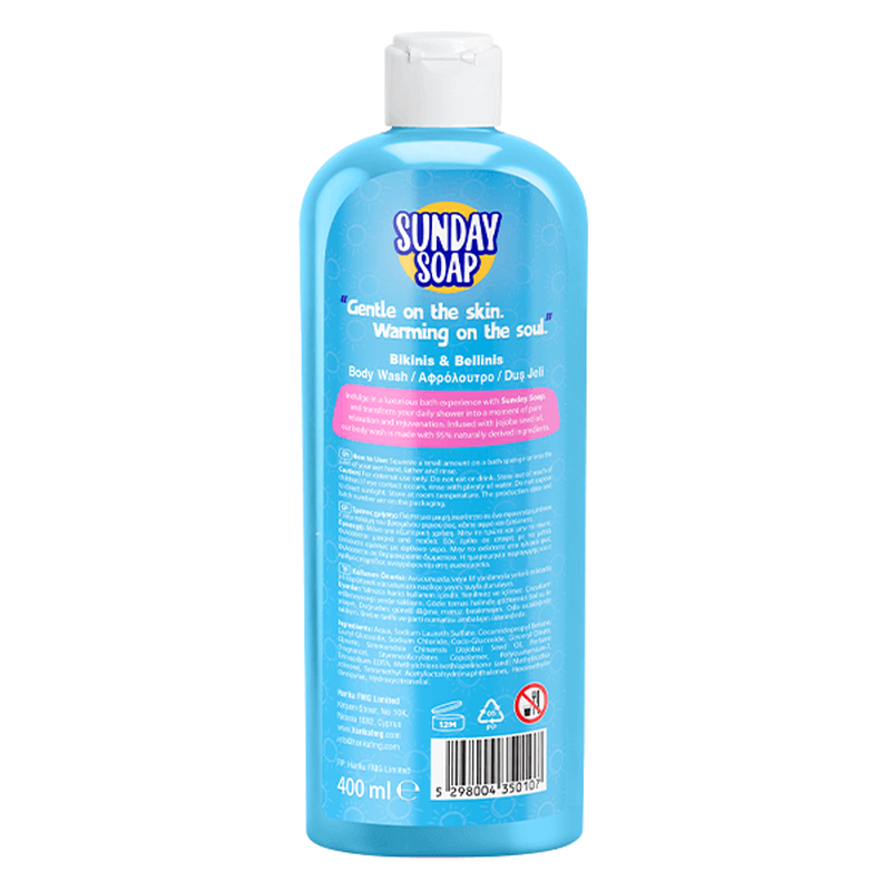 Bikinis & bellinis body wash (beach collection)-null