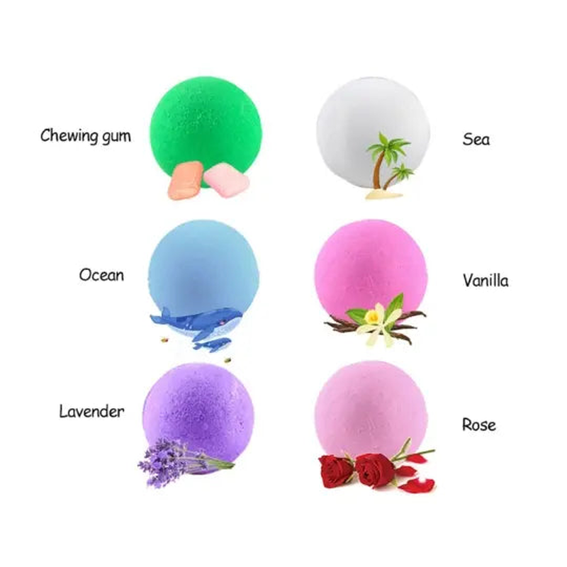 Product image: Fizzy bath bombs 6 pcs/set, , medium-null
