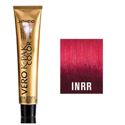 Joico vero k-pak color permanent creme color inrr extra red intensifier 74ml, , medium