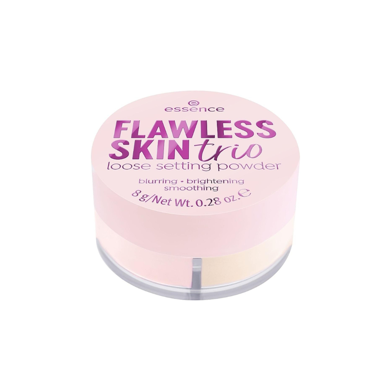 Essence flawless skin trio - loose setting powder, , medium-null