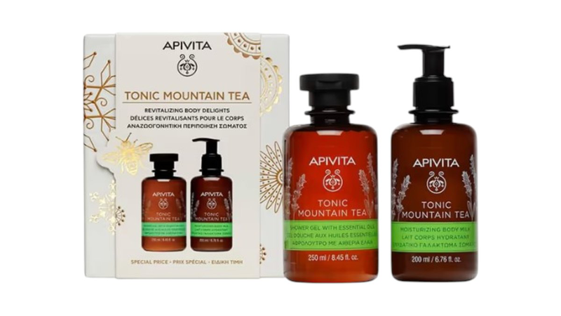 Apivita promo &epsilon;&iota;&delta;&iota;&kappa;ή &tau;&iota;&mu;ή tonic mountain tea &alpha;&phi;&rho;ό&lambda;&omicron;&upsilon;&tau;&rho;&omicron;, 250ml & &gamma;&alpha;&lambda;ά&kappa;&tau;&omega;&mu;&alpha; &sigma;ώ&mu;&alpha;&tau;&omicron;&sigmaf;, 200ml, 1&sigma;&epsilon;&tau;, , medium-null
