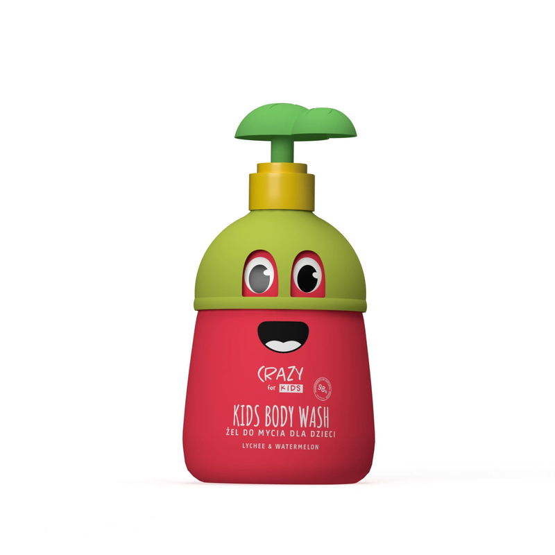 Crazy for kids body wash watermelon, , medium-null