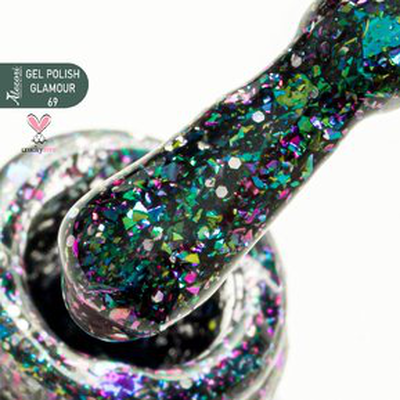 Gel polish glamour 69 (№437) 15ml., , medium