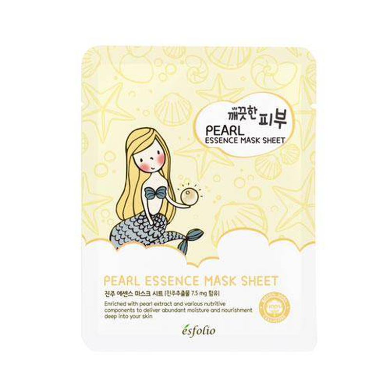 Product image: Esfolio pearl Essence mask sheet, , medium-null