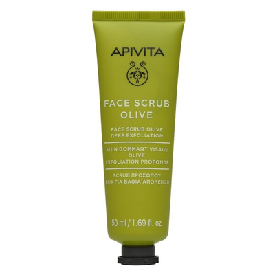 Apivita face scrub olive 50ml, , medium