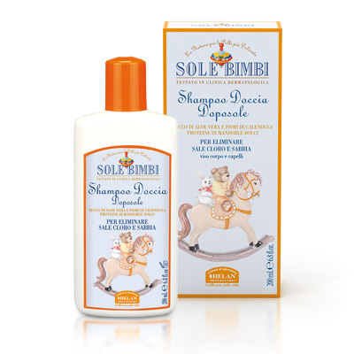 Sole bimbi after sun shampoo & shower gel 200ml