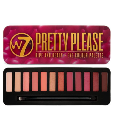 W7 pretty please eye colour palette, , medium