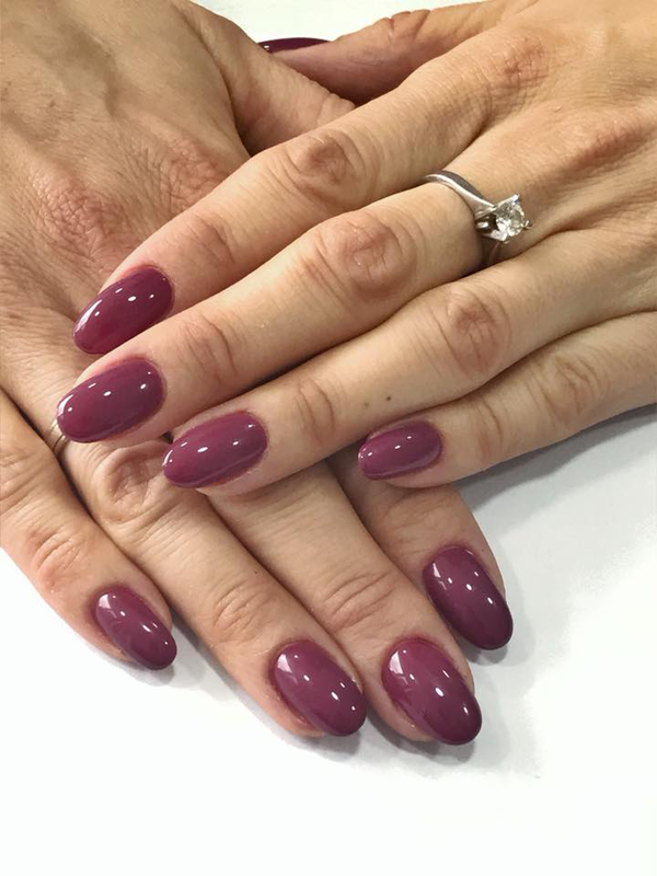 No.99 creamy plum purple nail polish, , medium image number null