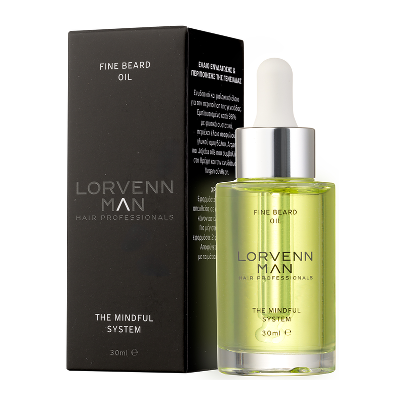 Lorvenn man fine beard oil moisturizing & beard care oil, 30ml-null