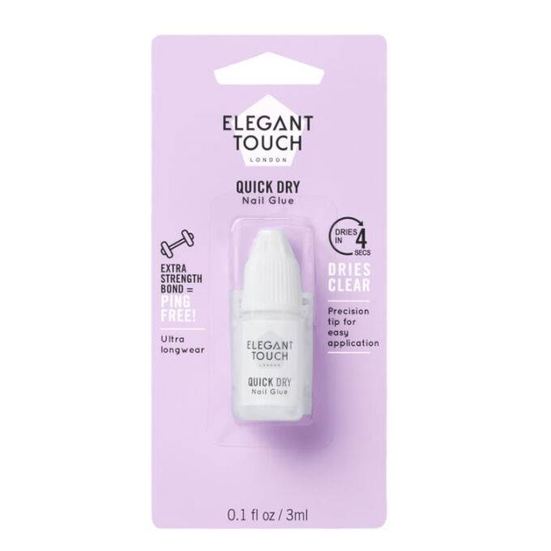 Elegant touch nail glue 3ml, , medium image number null