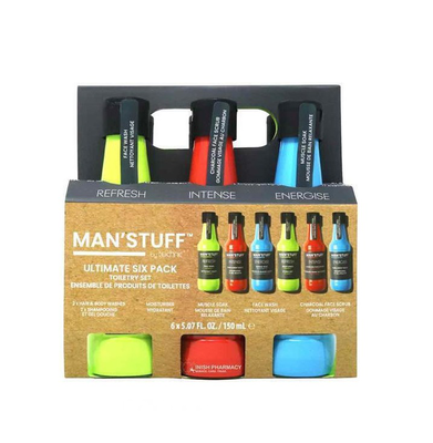 Man's stuff gift six pack, , medium