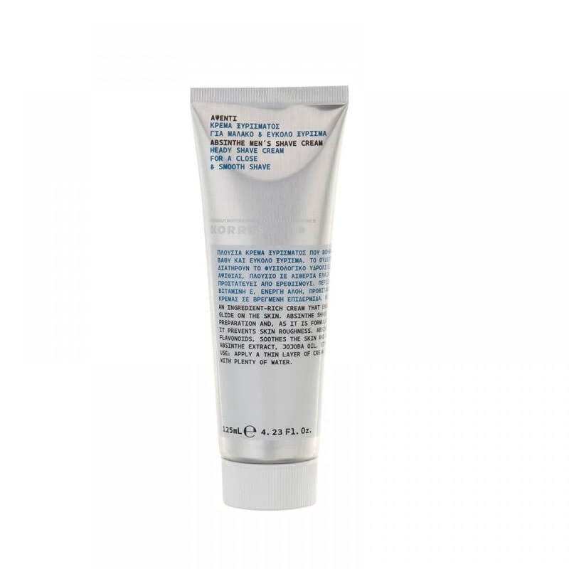 Korres absinthe shaving cream 125ml, , medium-null