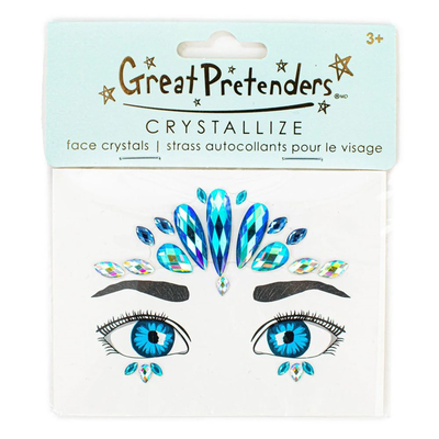 Mermaid face stickers