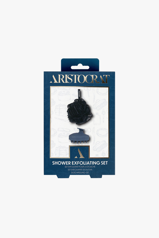 Aristocrat shower exfoliating set, , medium-null