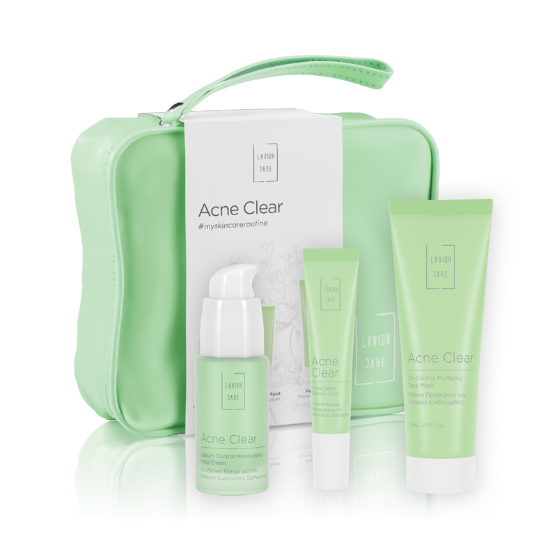 Shine bright - skin care essentials set pouch set-null