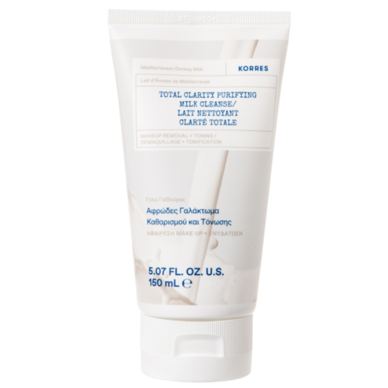 Korres donkey milk total clarity purifying milk cleanser 150ml-null