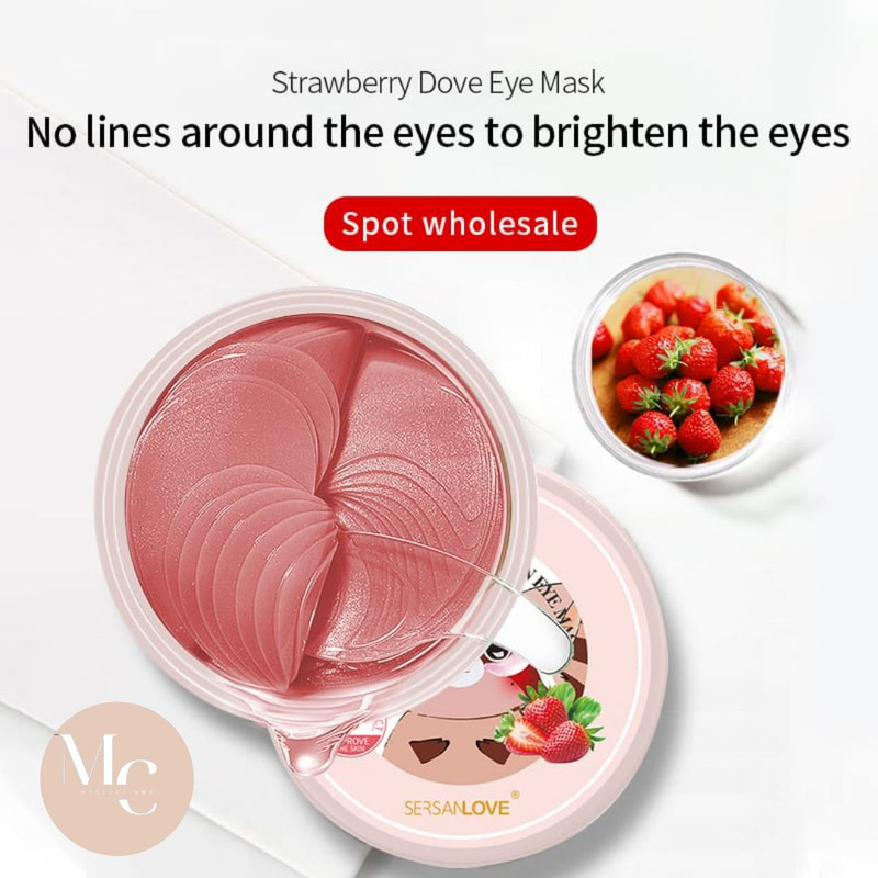 Product image: Strawberry dove eye mask, , medium-null