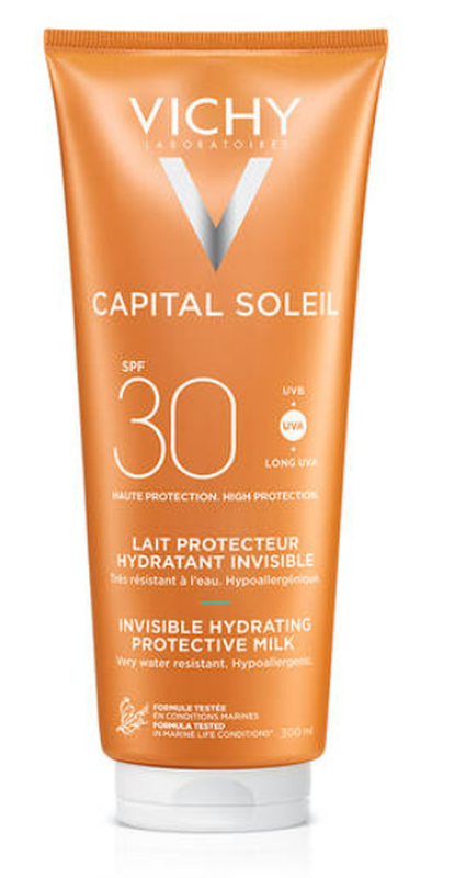 Vichy capital soleil beach protect αντηλιακό γαλάκτωμα προσώπου & σώματος SPF30 300ml-null