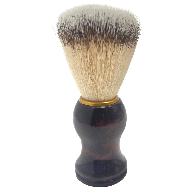 Gents &ndash; wood synthetic shaving brush (4&frac14;" height, 20 mm knot), , medium-null