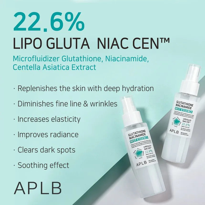 Product image: Aplb glutathione niacinamide mist Essence 105ml, , medium-null