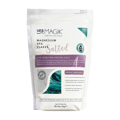 Sea magik salted magnesium spa flakes 1kg, , medium