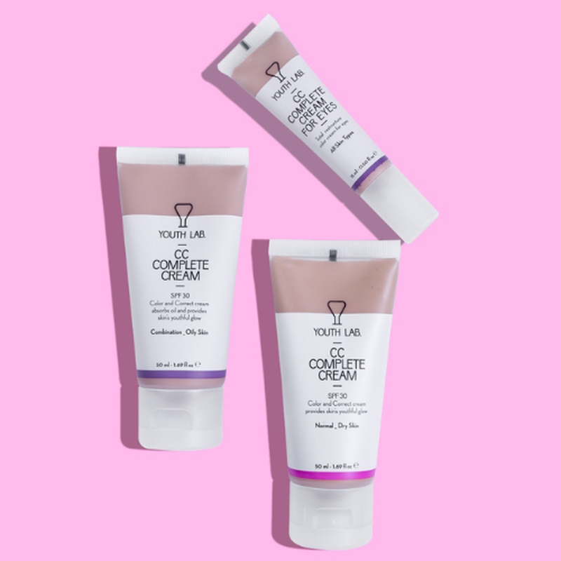 Youth lab cc complete cream SPF30 oily skin 30ml, , medium-null