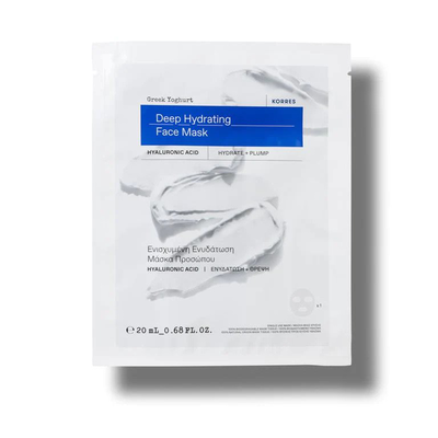 Korres greek yoghurt deep hydrating face mask 20ml, , medium