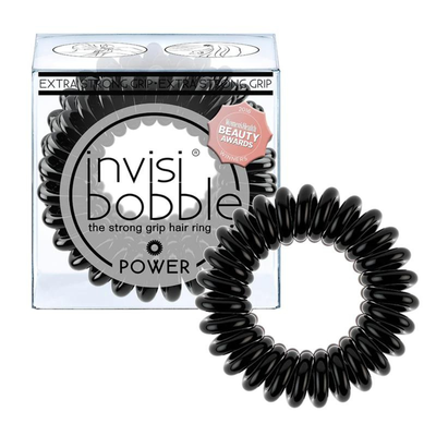 Invisibobble power true black hair ring 3pcs