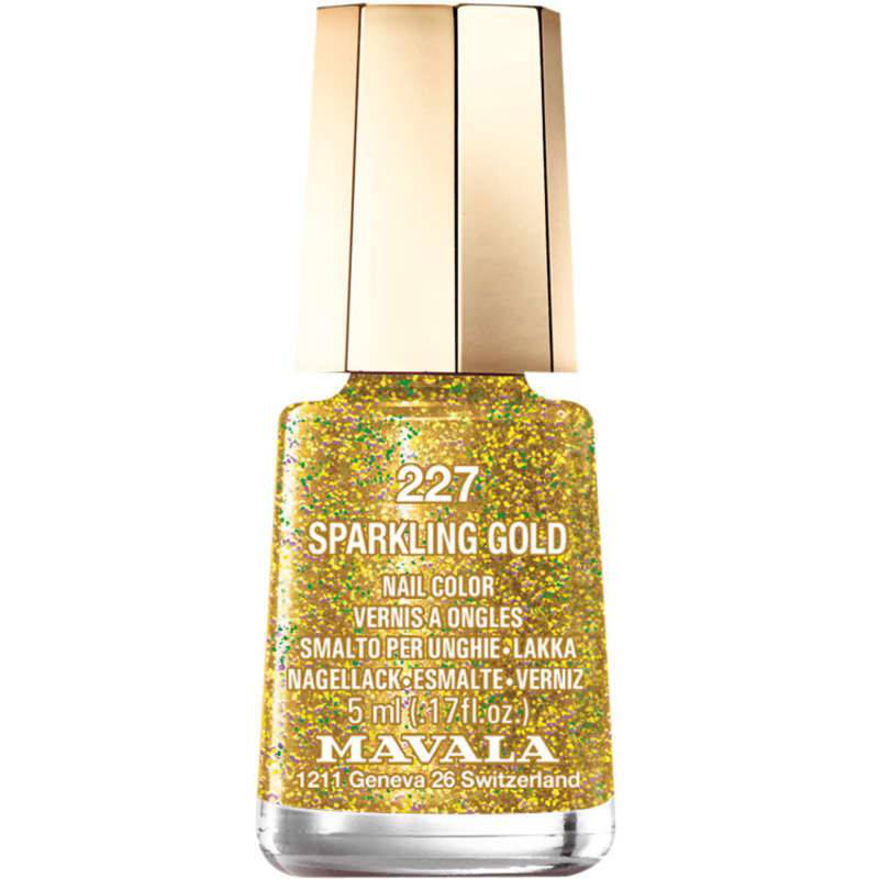 Mavala mini color 5ml 227 sparkling gold, , medium image number null