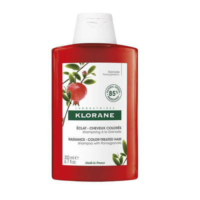Klorane pomegranate shampoo radiance-color treated hair 200ml, , medium