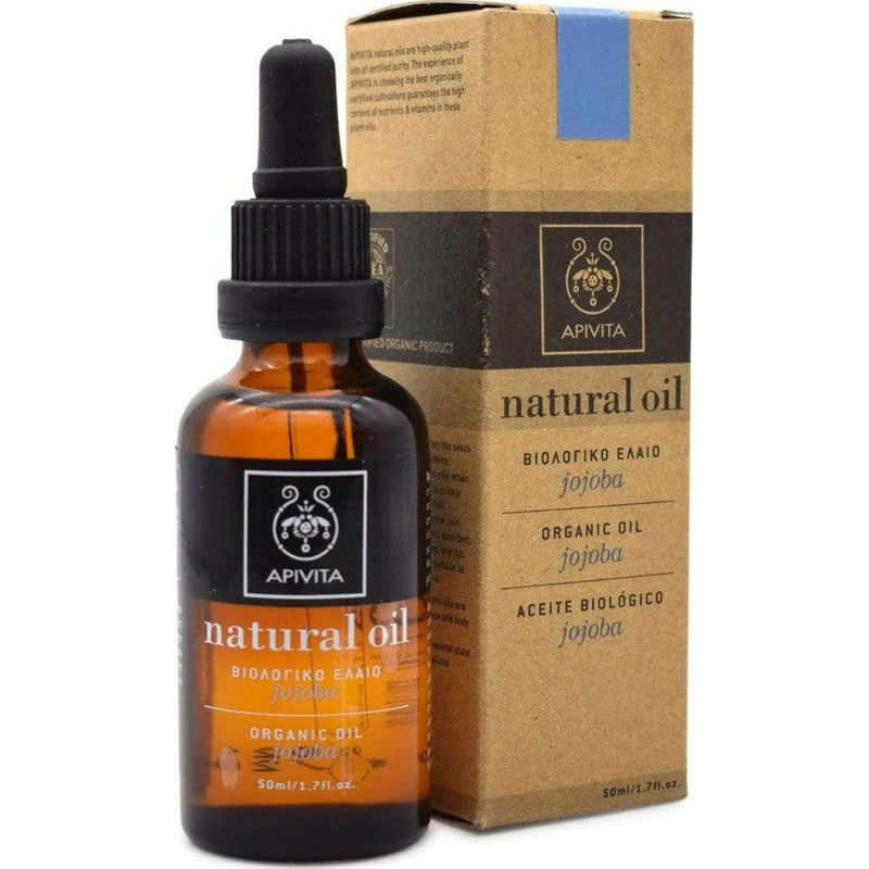 Apivita natural oil organic jojoba oil x 50ml-null