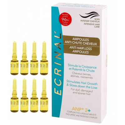 Ecrinal anti hair loss ampoules 8x5ml
