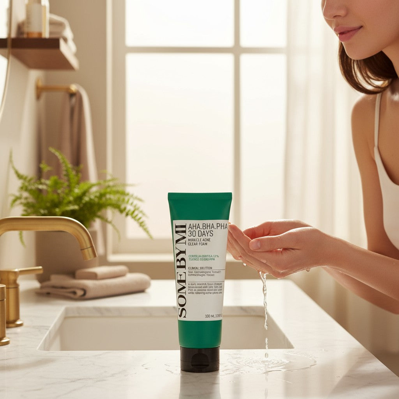 Aha-bha-pha 30 days miracle acne clear foam, , medium-null