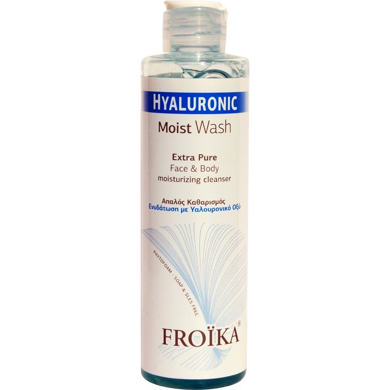 Froika | hyaluronic moist wash | &tau;&zeta;&epsilon;&lambda; &kappa;&alpha;&theta;&alpha;&rho;&iota;&sigma;&mu;&omicron;ύ &kappa;&alpha;&iota; &epsilon;&nu;&upsilon;&delta;ά&tau;&omega;&sigma;&eta;&sigmaf; &mu;&epsilon; &upsilon;&alpha;&lambda;&omicron;&upsilon;&rho;&omicron;&nu;&iota;&kappa;ό &omicron;&xi;ύ &gamma;&iota;&alpha; &pi;&rho;ό&sigma;&omega;&pi;&omicron; & &sigma;ώ&mu;&alpha; | 200ml, , medium-null