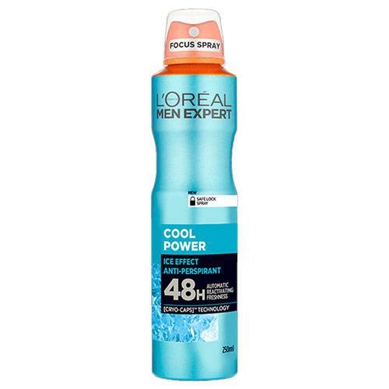 Loreal men expert anti perspirant spray ice cool 150ml-null