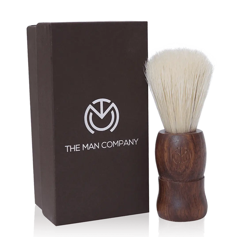 Shaving brush brown, , medium image number null
