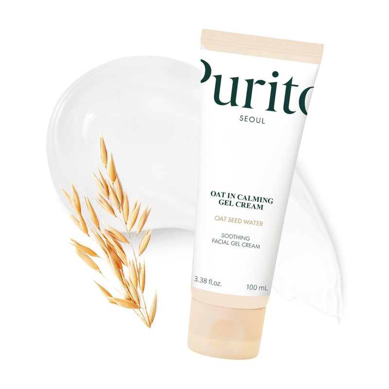 Purito seoul oat-in calming gel cream 100 ml | lightweight soothing moisturizer, , medium-null