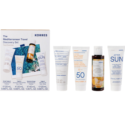 Korres the mediterranean travel discovery set 4pcs, , medium