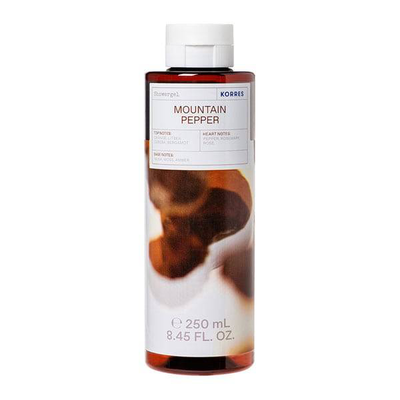 Korres mountain pepper shower gel 250ml, , medium