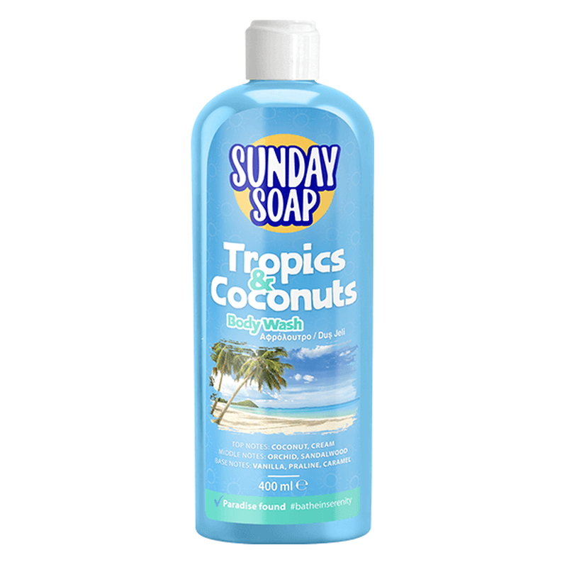 Tropics & coconuts body wash (beach collection)-null