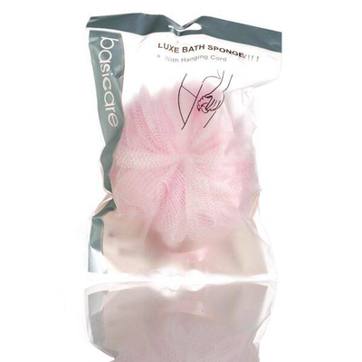 Basicare bath sponge 2263- pink, , medium