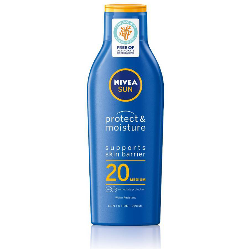 Nivea sun protect & moisture lotion-null