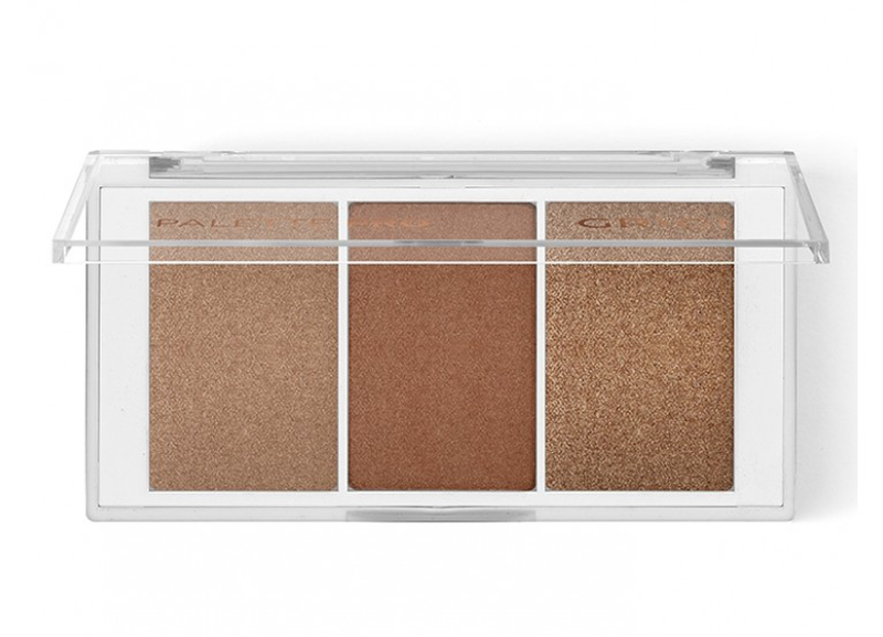 Grigi pro multi palette trio no 05 nude highlighter paradise, , medium image number null