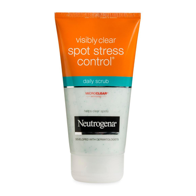 Neutrogena visibly clear spot stress control daily scrub 150ml, , medium