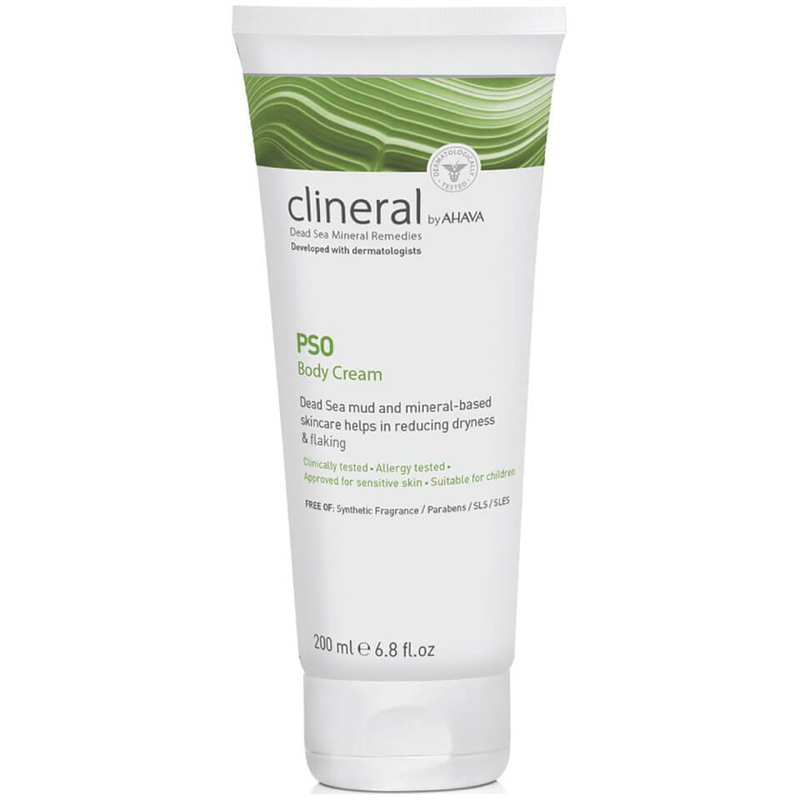 Ahava clineral pso body cream, for irritation, redness& dryness 200ml image number null