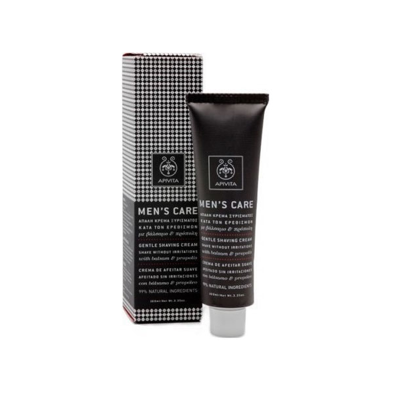Apivita men's care Gentle shaving cream with hypericum and propolis 100 ml-null