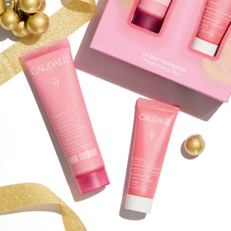 Caudalie vinohydra intensely moisturizing duo - gift set, , medium-null