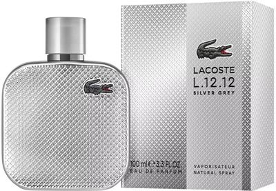 Lacoste l.12.12 silver grey edp 100ml, , medium