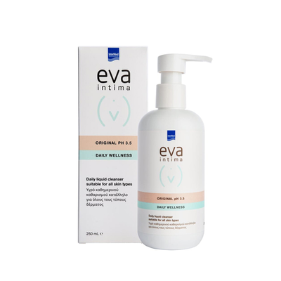 Eva intima daily wellness original ph3.5 &alpha;&pi;&alpha;&lambda;ό&sigmaf; &kappa;&alpha;&theta;&alpha;&rho;&iota;&sigma;&mu;ό&sigmaf; &gamma;&iota;&alpha; &tau;&eta;&nu; &epsilon;&upsilon;&alpha;ί&sigma;&theta;&eta;&tau;&eta; &pi;&epsilon;&rho;&iota;&omicron;&chi;ή 250ml, , medium
